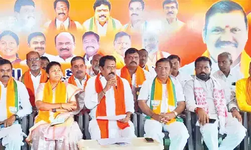 BJP set to clinch power in State, claims Ramana Reddy