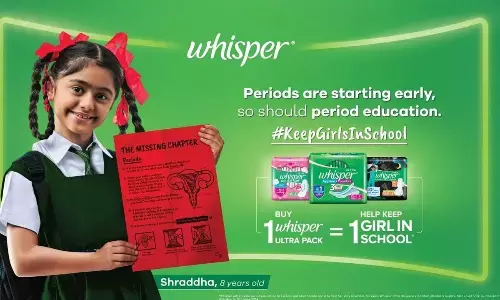 Whisper teaches young girls – Periods ka matlab healthy hai aap!