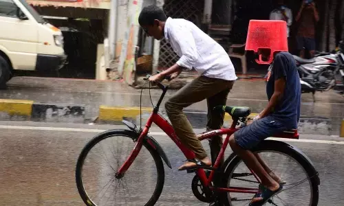 Heavy rain forecast in TS