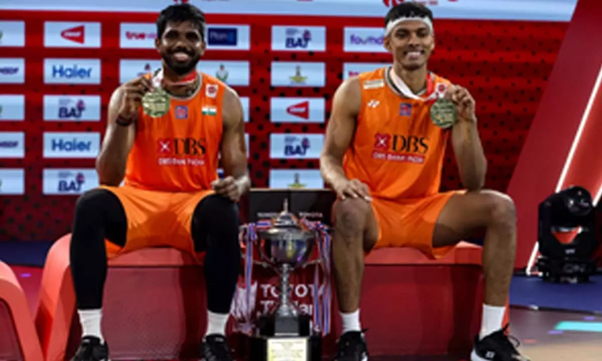 Thailand Open: Satwik-Chirag clinch men’s doubles crown without dropping a game