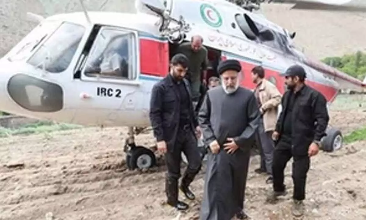 Helicopter carrying Iranian President Raisi suffers hard landing in Azerbaijan
