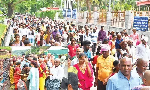 Tirumala witnesses heavy pilgrim rush