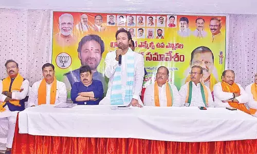 CM Revanth not in a position to implement promises says Kishan Reddy
