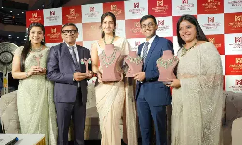 Mangatrai Neeraj Unveils Venus: The Goddess of Emerald Collection Launched by Actress Raashii Khanna at Lumbini Jewel Mall, Road No.2 Banjara Hills