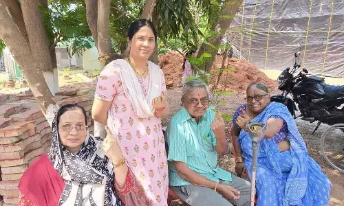 File photo of voters who exercised their franchise in Visakhapatnam