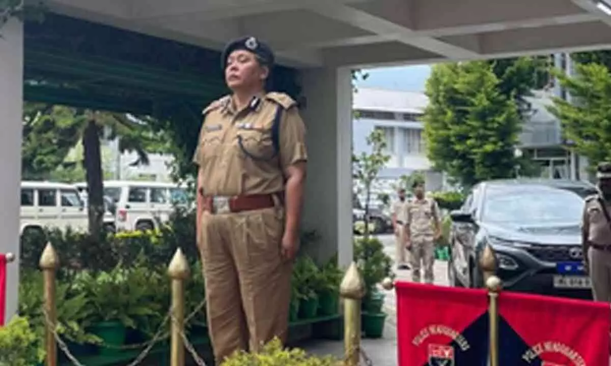 First woman cop: Idashisha Nongrang takes charge as Meghalaya DGP
