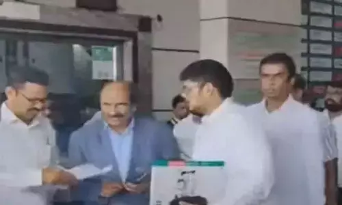 Dr Lokesh arrested at Gannavaram airport for using satellite phone