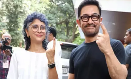 Aamir Khan takes a break from ‘Sitaare Zameen Par’ shoot, flies to Mumbai to cast vote with Kiran