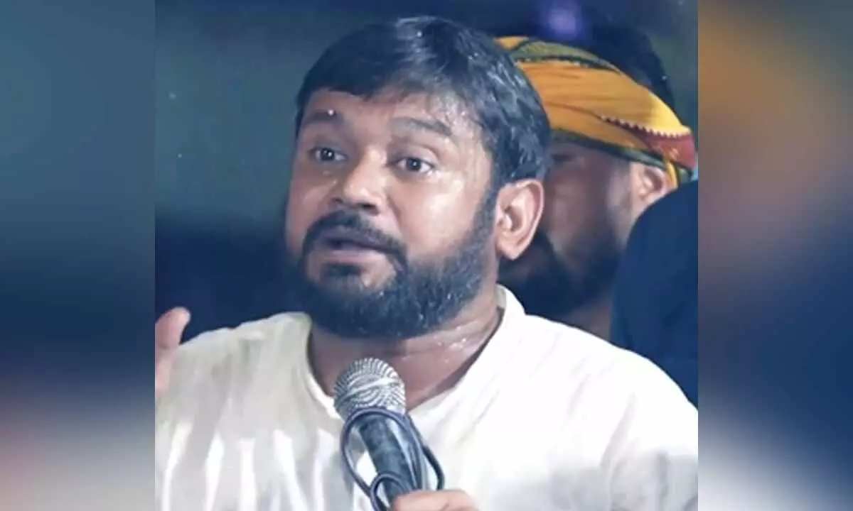 One arrested for throwing ink at Congress LS candidate Kanhaiya Kumar in Delhi