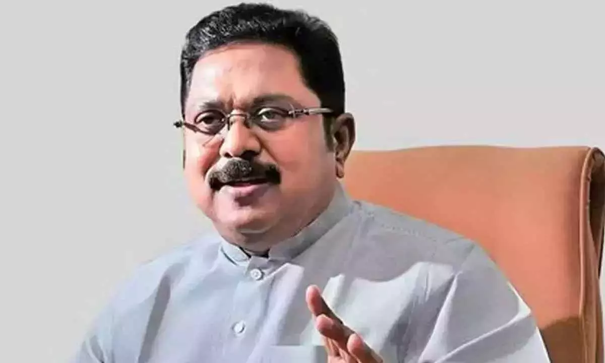 Dhinakaran urges TN govt to stop Kerala from building check dam across Silanthi River