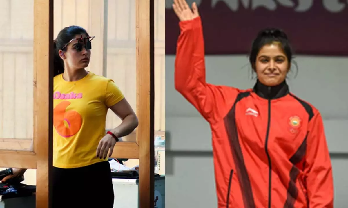 Manu Bhaker striving for gold in Paris after topping Air Pistol selection trials