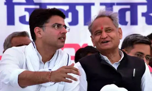 Our leader is the best: Gehlot and Pilot supporters in Rajasthan sing paeans