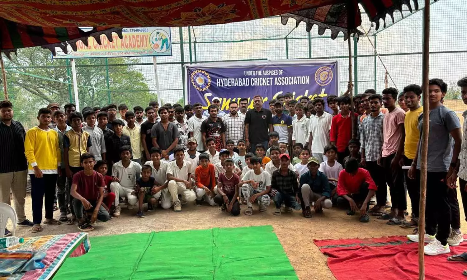 A successful cricket training camp