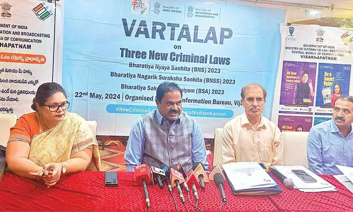 Visakhapatnam: New criminal laws are more justice-centric says Experts