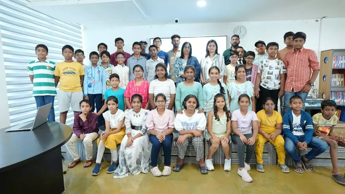 Learnoramas Tech Generation Organized  Summer Camp at GD Goenka School