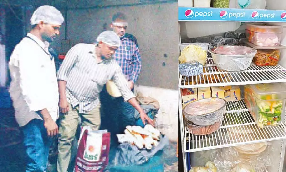 Hyderabad: Food safety teams smell a rat, raid errant city hotels, eateries