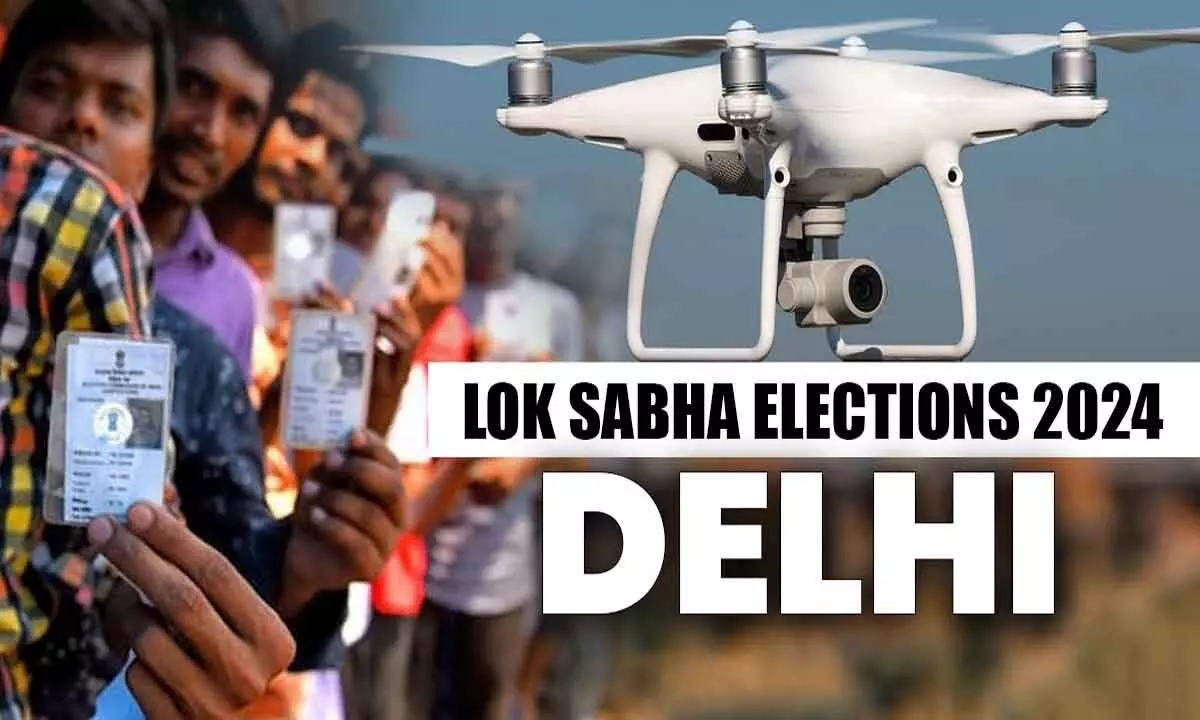 Enhanced Security Measures Implemented For Delhi Lok Sabha Elections