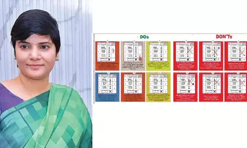 Collector educates voters on how to vote in MLC poll