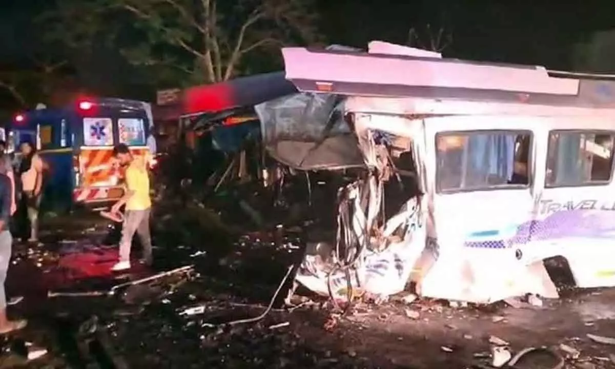 Fatal Collision On Ambala Highway: Seven Killed, Dozens Injured In Tragic Bus-Truck Crash
