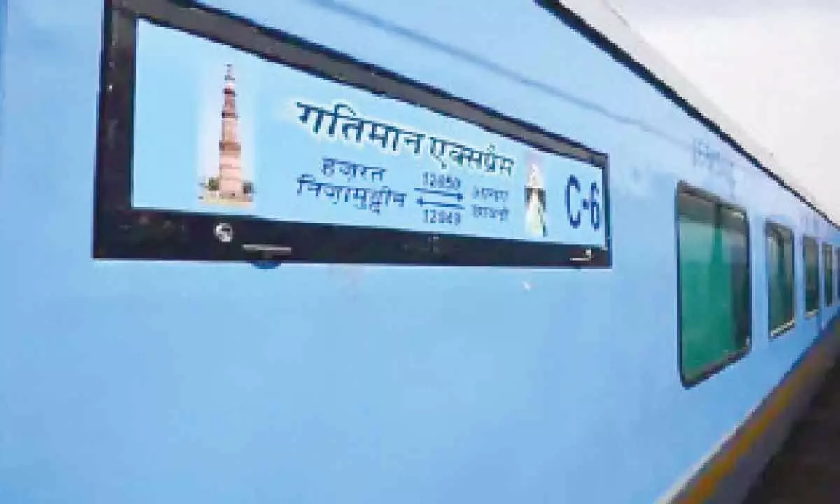 Train drivers suspended for speeding @120 kmph