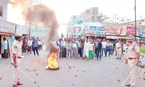 Police conduct mock drill in Chirala