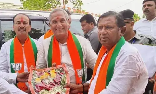 Etela Rajender visits Bhadradri District Ahead of MLC By-Elections