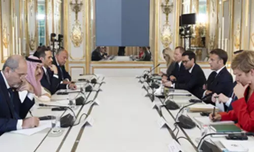 French President Macron calls for ceasefire in Gaza