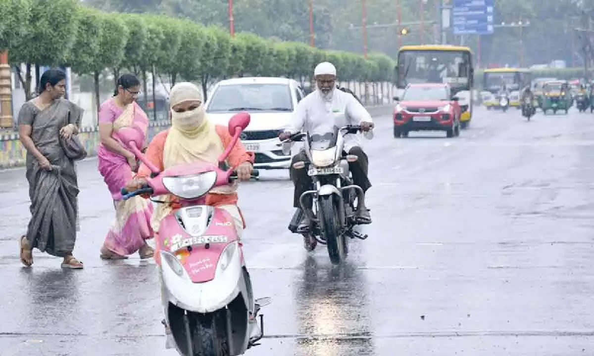 Light to moderate rainfall recorded at many places in AP