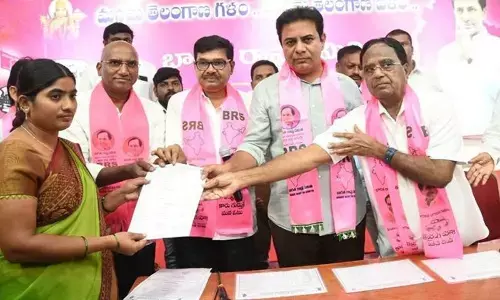 Revanth Reddy taking false credit for 32,000 jobs: KTR
