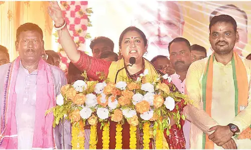 Free Odisha from captivity, says Irani