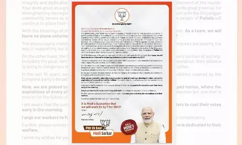 PM Modi applauds Preneet Kaurs tireless service to Punjab