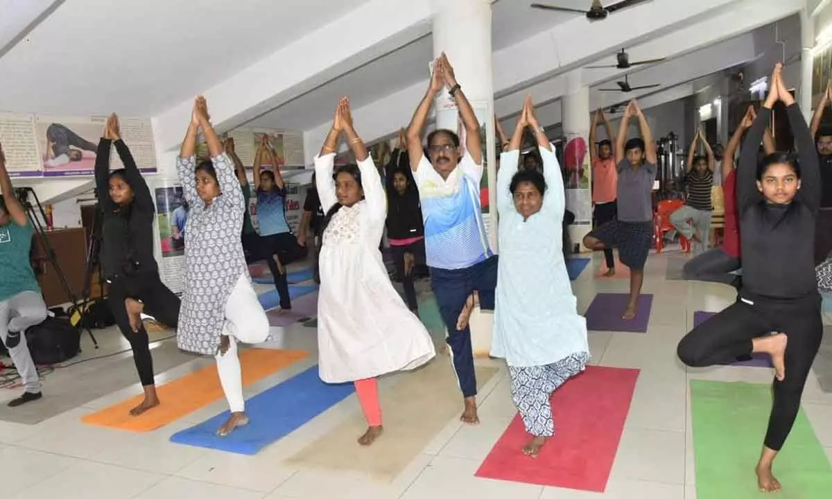 Yoga training camp concludes