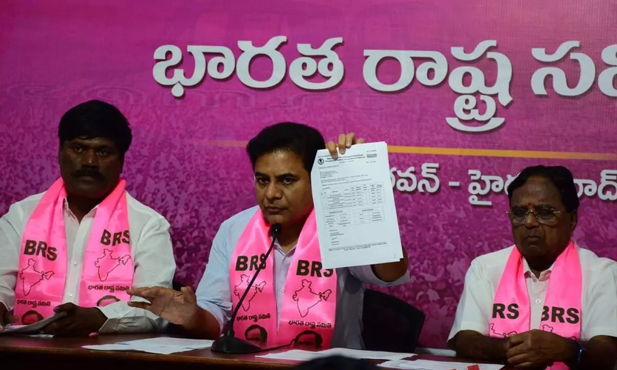 KTR smells Rs 1,000-cr rice scam by Congress govt