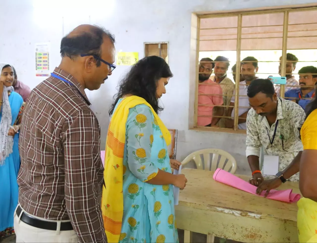 Live update Telangana Graduate MLC byelection polling begins