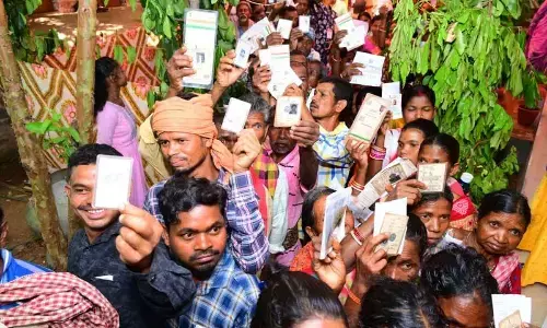 71 pc voter turnout recorded