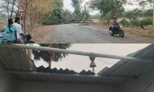 Sudden change in weather