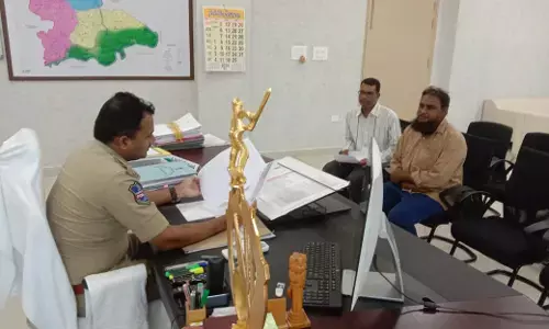 District SP Gaikwad Vaibhav  Raghunath received the complaints in the Police Grievance Cell