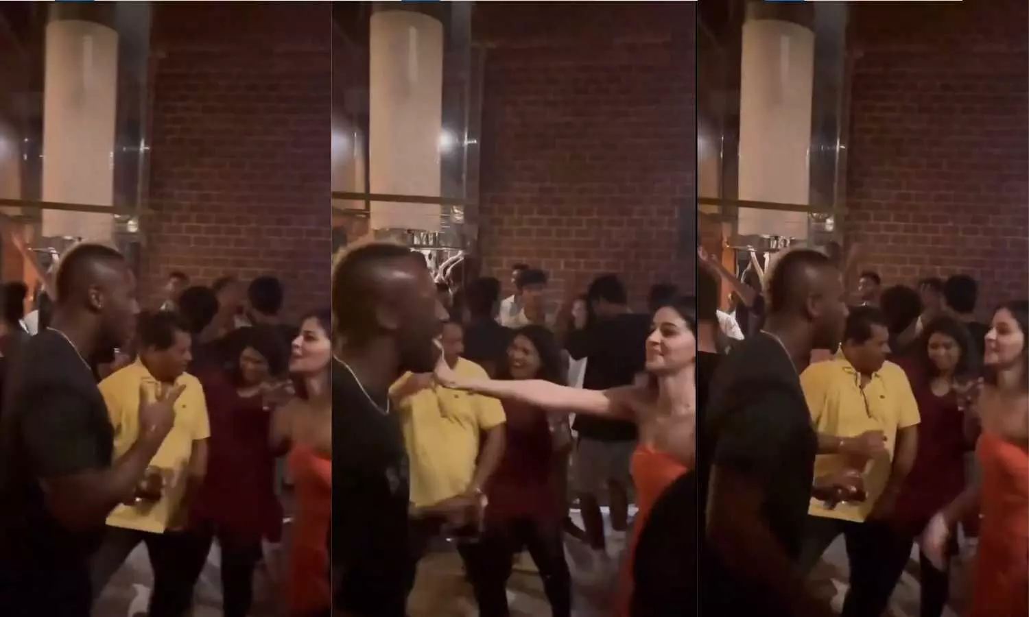 Andre Russell and Ananya Pandey dance at KKRs IPL 2024 victory bash