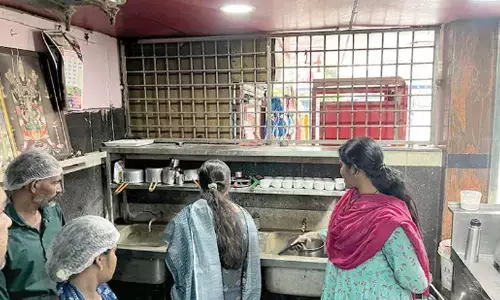 Food inspectors crack down on unhealthy eateries in Khammam