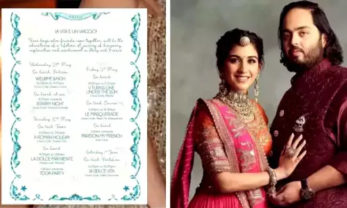 Anant Ambani and Radhika Merchants pre-wedding celebrations kick off on luxurious cruise