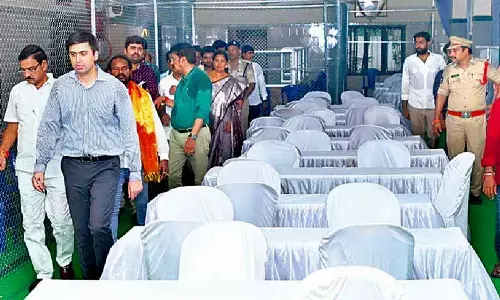 CEO to check counting centres in Bandar, Bhimavaram today