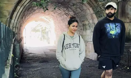 Celebrity movement: Lavanya, Varun Tej enjoys romantic London Getaway