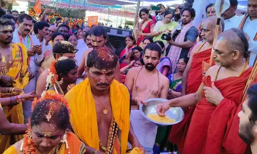 Marriages of 165 couples under Tridandi Chinna Jeeyar Swamy