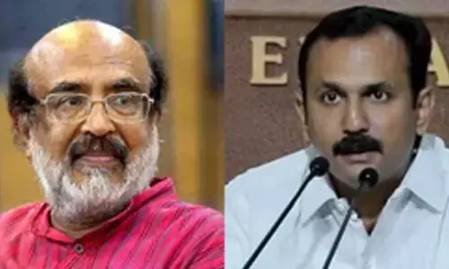 Thomas Isaac, Shone George trade barbs over UAE deals of Kerala CMs daughter