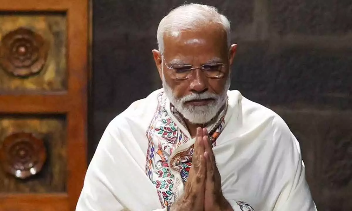 Hope, Modi meditates on ‘Sab ka Saath, Sab ka Vikas’!