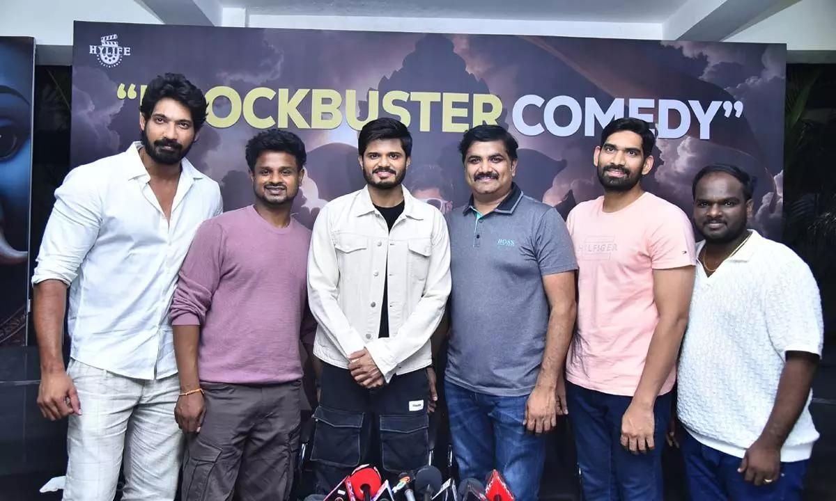 Gam Gam Ganesha is a Perfect Family Entertainer - Movie Team at Success Meet