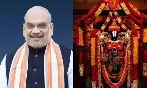 Union Home Minister Amit Shah takes darshan at Tirumala