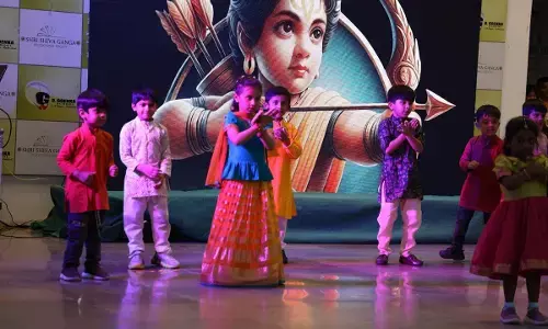 Summer camp conducted at GD Goenka School in Hyderabad