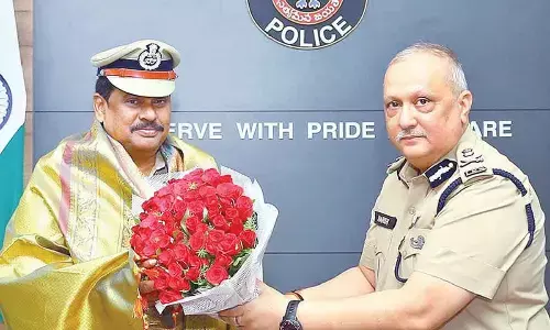 Mangalagiri: AIG Ravindranath Babu retires