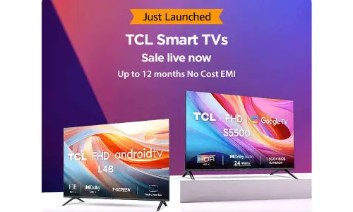 Get the best deals on newly launched Smart TVs on Amazon.in
